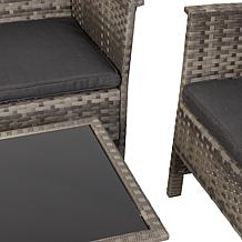 Jareth Wicker Patio Set