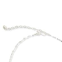 Jay King 18-1/4" Red Spiny Oyster Sterling Silver Chain Drop Necklace