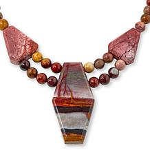 Jay King African Rainbow Chalcedony 18" Necklace
