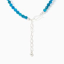 Jay King Apatite Sterling Princess Necklace
