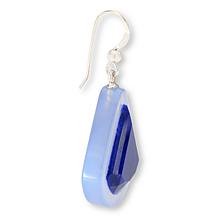 Jay King Blue Chalcedony & Lapis Sterling Silver Earrings