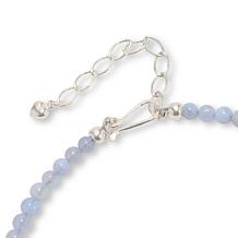 Jay King Blue Chalcedony Bead 18" Necklace