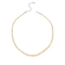 Jay King Ethiopian Vanilla Opal Bead Necklace