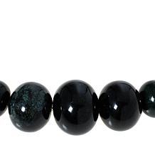 Jay King Fanjing Black Serpentine Graduated Bead Necklace