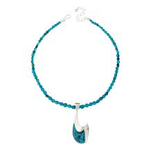 Jay King Gallery Collection Andean Blue Turquoise Pendant-Necklace