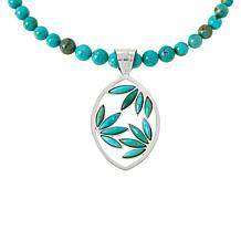 Jay King Gallery Collection Campo Frio Turquoise Pendant with Necklace
