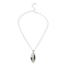 Jay King Gallery Collection Multigemstone Inlay Pendant with 24" Chain