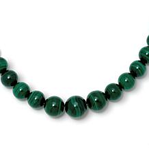 Jay King Malachite Graduated Bead 18" Necklace