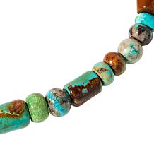 Jay King Multicolor Azure Peaks Turquoise Bead Necklace