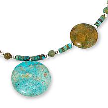 Jay King Multicolor Spruce Mountain Turquoise Round Station Necklace