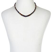 Jay King Multicolored Sapphire Graduated Bead Necklace