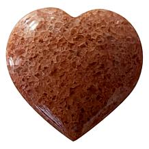 Jay King Raspberry Quartz Heart Specimen