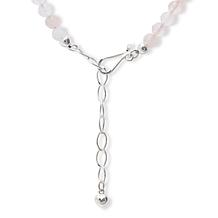 Jay King Rose Quartz Sterling Silver Pendant Necklace