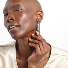 Jay King Spruce Mountain Turquoise Sterling Silver Earrings