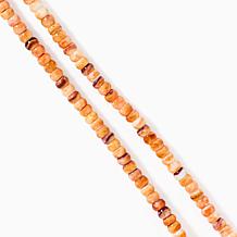 Jay King Sterling Silver 2-Strand Lion's Paw Shell Necklace