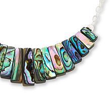 Jay King Sterling Silver Abalone Shell 18" Chain Necklace