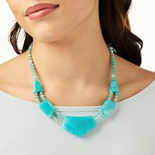 Jay King Sterling Silver Amazonite Necklace
