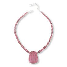 Jay King Sterling Silver Argentinean Rhodonite 18-1/4" Necklace