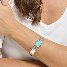 Jay King Sterling Silver Baja Turquoise Cuff Bracelet