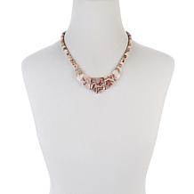 Jay King Sterling Silver Cloudy Sun Stone Necklace