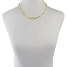 Jay King Sterling Silver Ethiopian Multicolor Honey Opal Bead Necklace