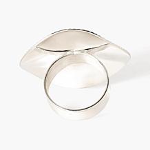 Jay King Sterling Silver Faceted Labradorite Ring