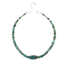 Jay King Sterling Silver Han River Rock Bead 18-1/4" Necklace