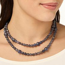 Jay King Sterling Silver Iolite Bead 36" Necklace