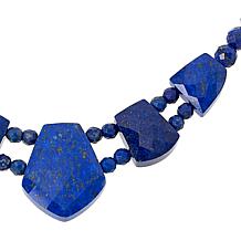 Jay King Sterling Silver Lapis 18" Necklace