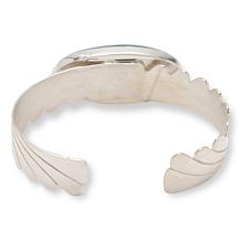 Jay King Sterling Silver Malachite Cuff Bracelet