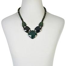 Jay King Sterling Silver Nephrite Jade Reversible Necklace