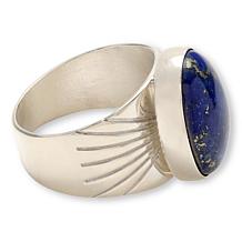 Jay King Sterling Silver Oval Lapis Ring