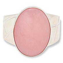 Jay King Sterling Silver Peruvian Pink Opal Ring