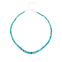 Jay King Sterling Silver Maidenhair Turquoise Bead 18