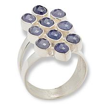 Jay King Sterling Silver Tanzanite Multi-Stone Ring