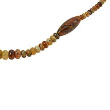 Jay King Sterling Silver Yellow Opal Bead Necklace