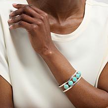 Jay King Turquoise Chilean Sterling Silver Cuff