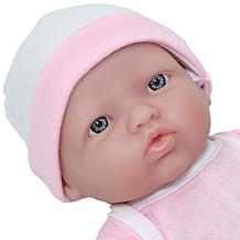 JC Toys La Newborn Nursery 12" Caucasian Baby Doll Gift Set