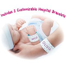 JC Toys La Newborn Nursery 14" Boy Baby Doll Gift Set