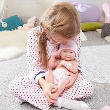 JC Toys La Newborn Nursery 14" Smiling Life-Like Baby Doll Gift Set