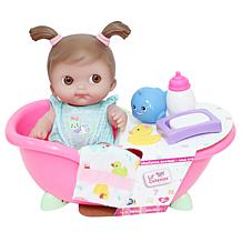 JC Toys Lil Cutesies 9" Baby Doll and Bath Time Gift Set