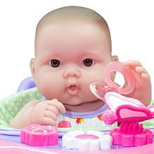 JC Toys Lots to Love Babies 14" Baby Doll and Walker Gift Set
