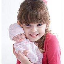 JC Toys Mini La Newborn First Day 9.5" Real Girl Baby Doll
