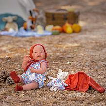 JC Toys Nature Collection Original La Newborn 15in Real Girl Baby Doll