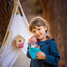 JC Toys Nature Collection Original Mini Newborn 9.5in Real Girl Doll