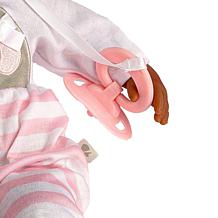 JC Toys Nonis Boutique 15in Realistic Pink Outfit Baby Doll