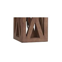Jonathan Y Brown Stewart 21.5" Wood LED Table Lamp