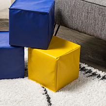 JONATHAN Y Calvia Moroccan Diamond Shag White/Black 2' x 10' Runner