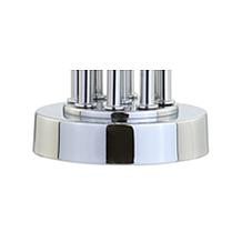JONATHAN Y Chrome Lillian 18" Metal Mini LED Table Lamp