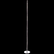JONATHAN Y Chrome Pilar 63.75" LED Integrated Floor Lamp